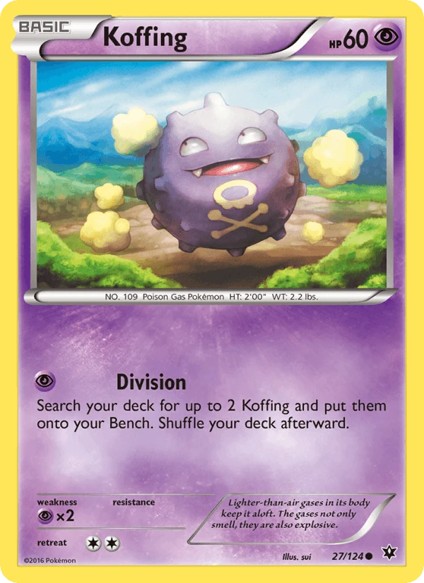 Koffing Reverse Holo #27
