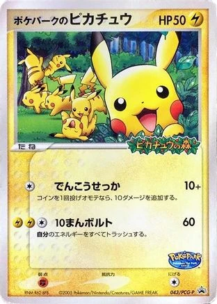 PokePark's Pikachu #43/PCG-P