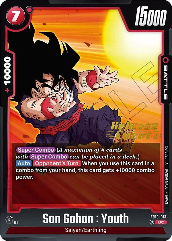 Son Gohan : Youth [Release Event] #FB10-013