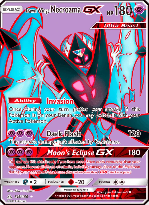 Dawn Wings Necrozma Gx #143