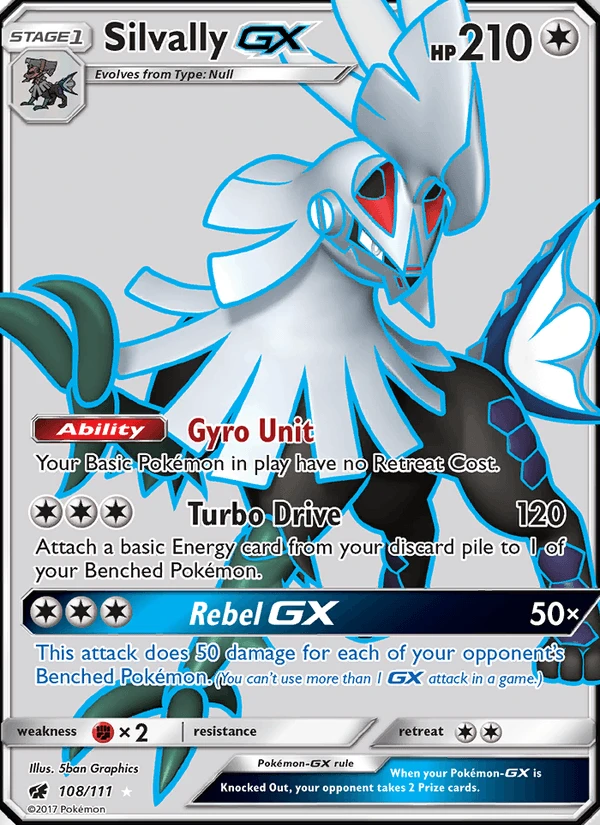 Silvally Gx #108
