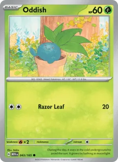 Oddish Reverse Holo