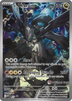 N's Zekrom Pokemon Center