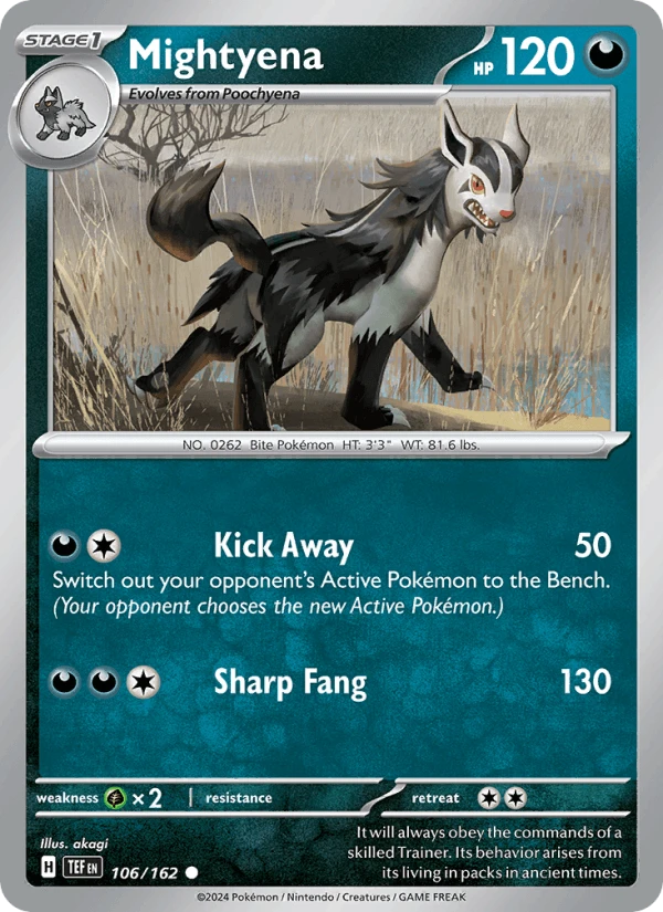 Mightyena #106
