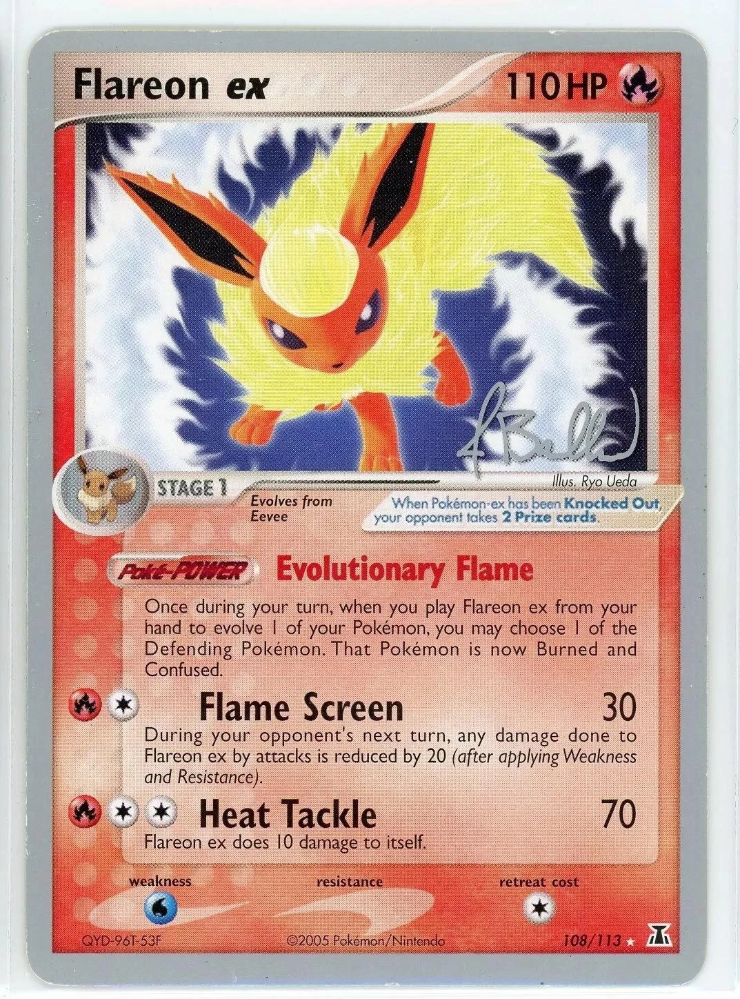 Flareon Ex #108