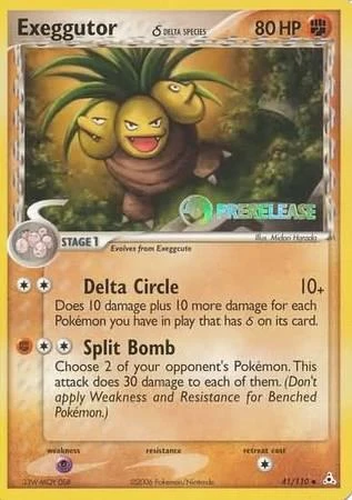 Exeggutor Prerelease #41