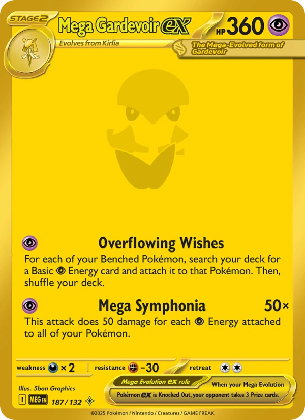 Mega Gardevoir Ex #187