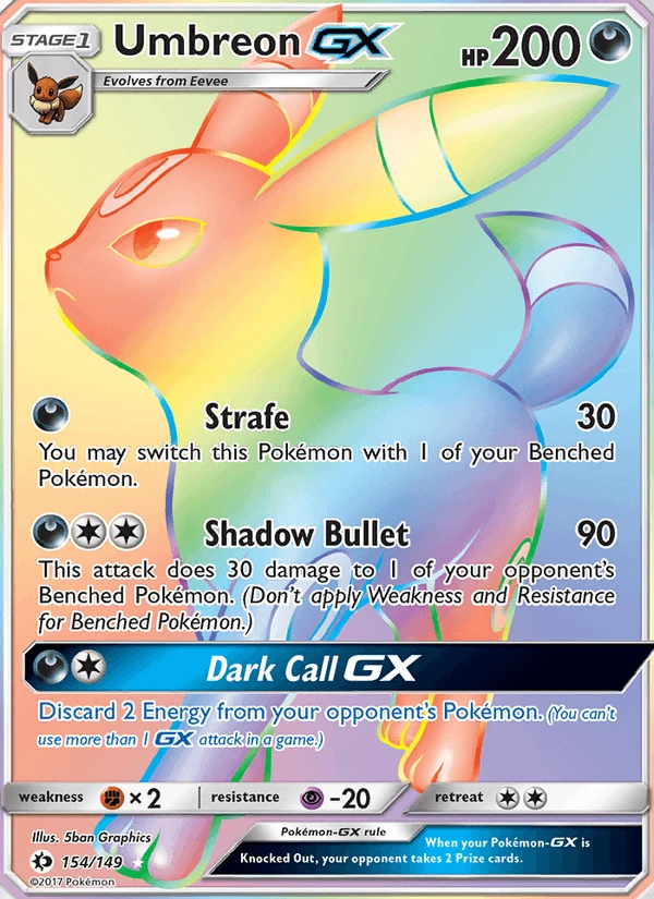 Umbreon Gx #154