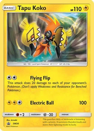 Tapu Koko #SM30