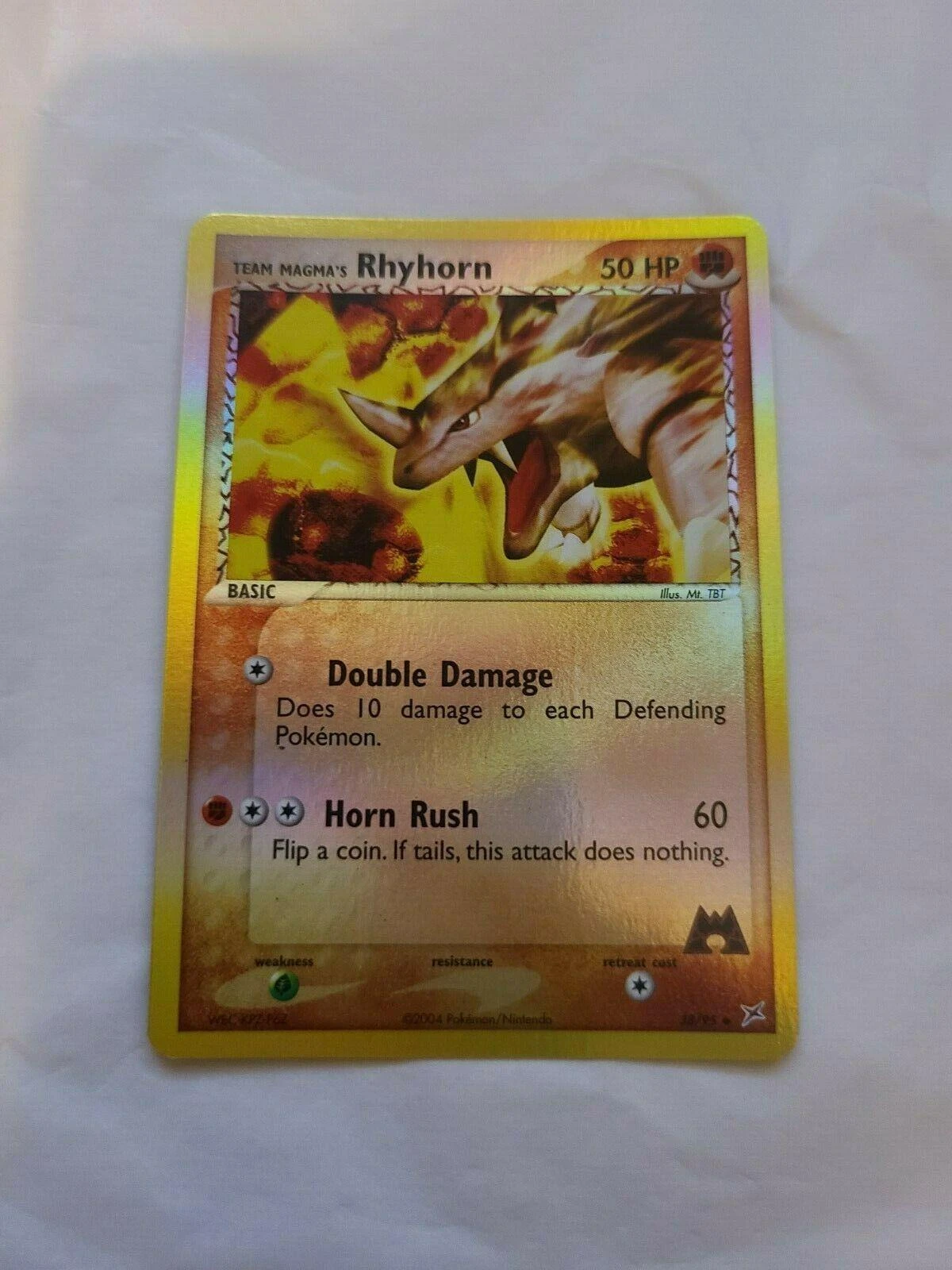 Rhyhorn Reverse Holo #38