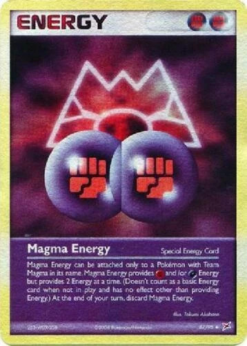 Magma Energy Reverse Holo #87
