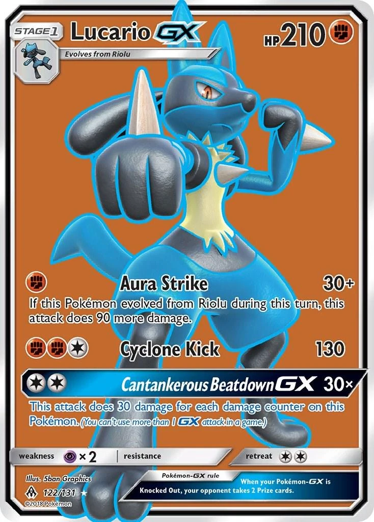 Lucario Gx #122