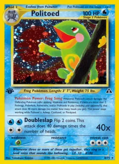 Politoed 1st Edition