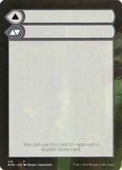 Double-Faced Substitute Card