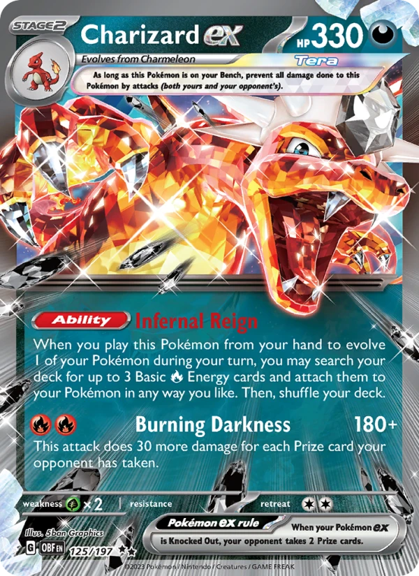 Charizard Ex Jumbo #125