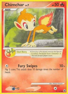 Chimchar Reverse Holo