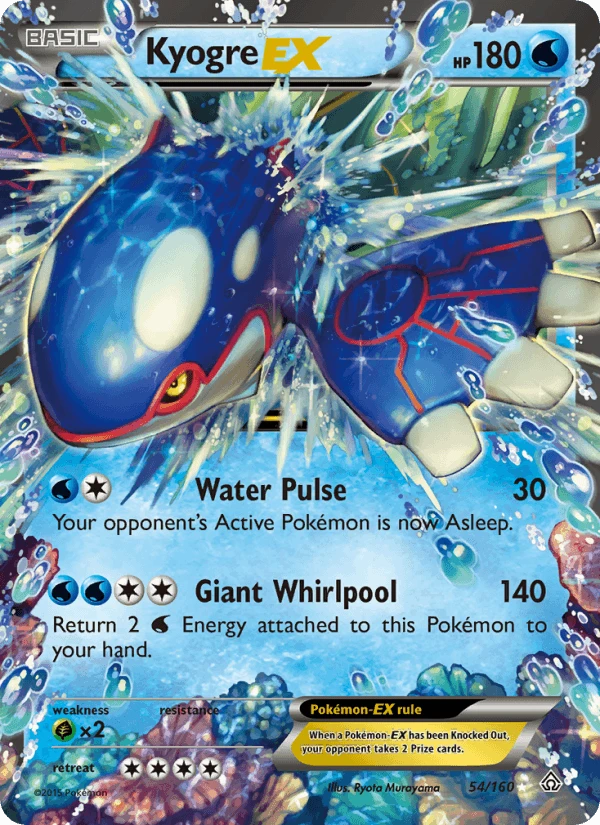 Kyogre Ex #54