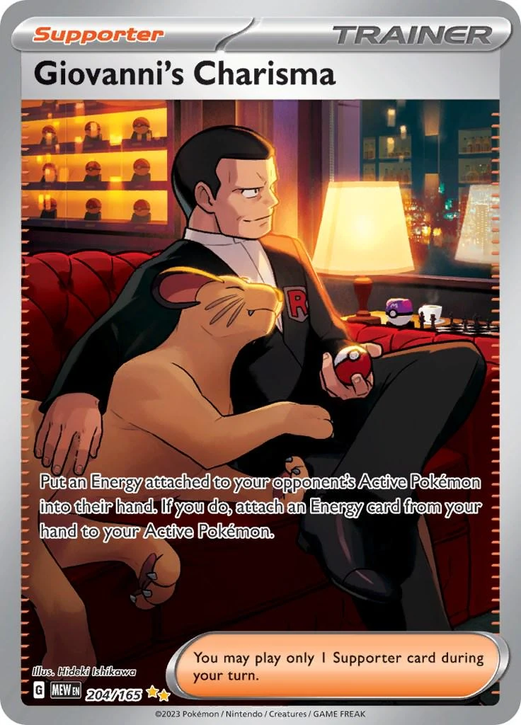 Giovanni's Charisma #162