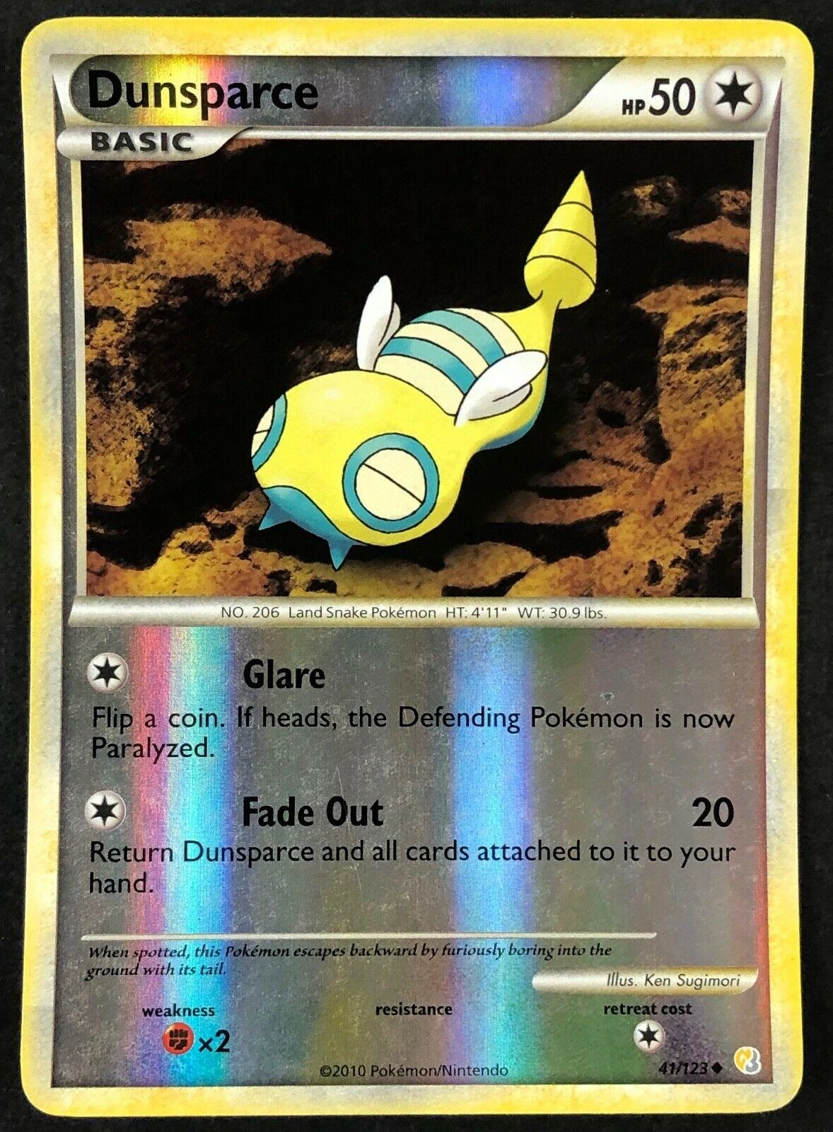 Dunsparce Reverse Holo #41