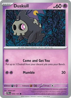Duskull Master Ball