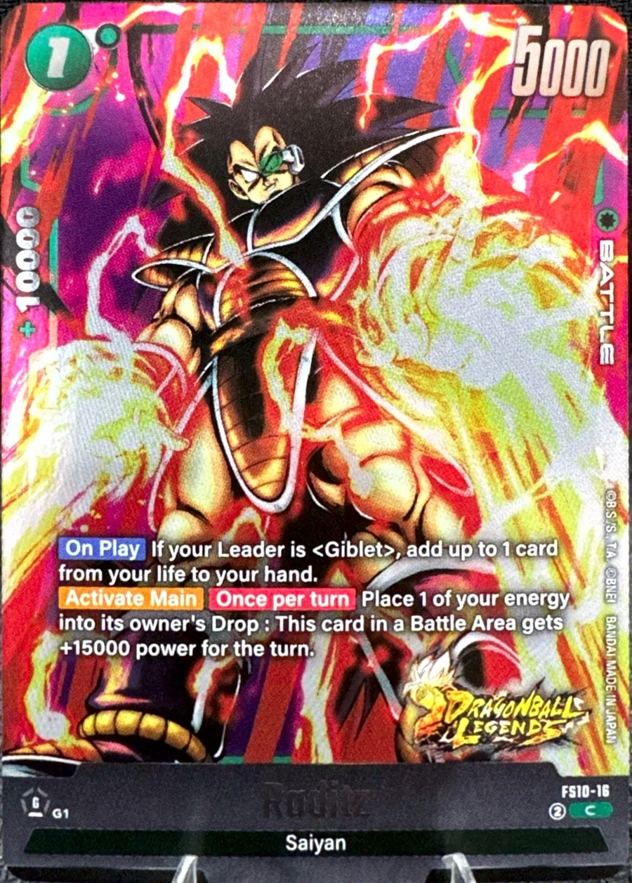 Raditz [Bonus Pack Alternate Art] #FS10-16