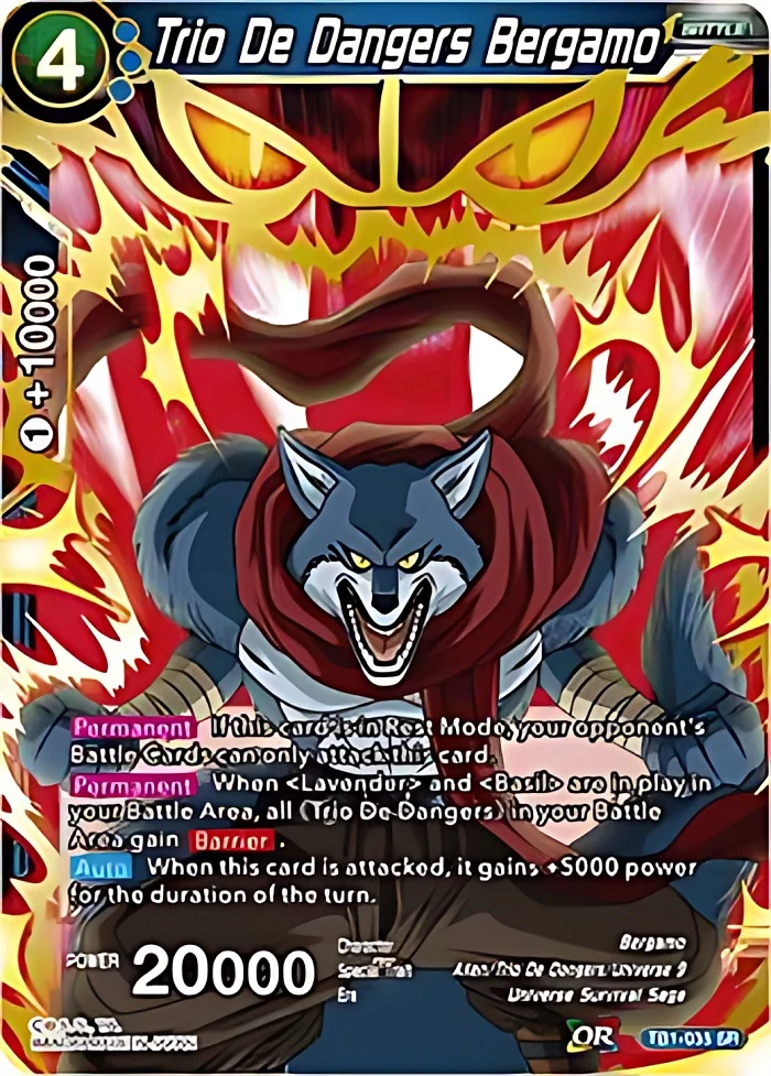 Trio De Dangers Bergamo [Tournament Promo] #TB1-035