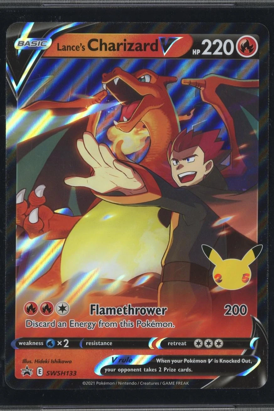 Lance's Charizard V Jumbo #133