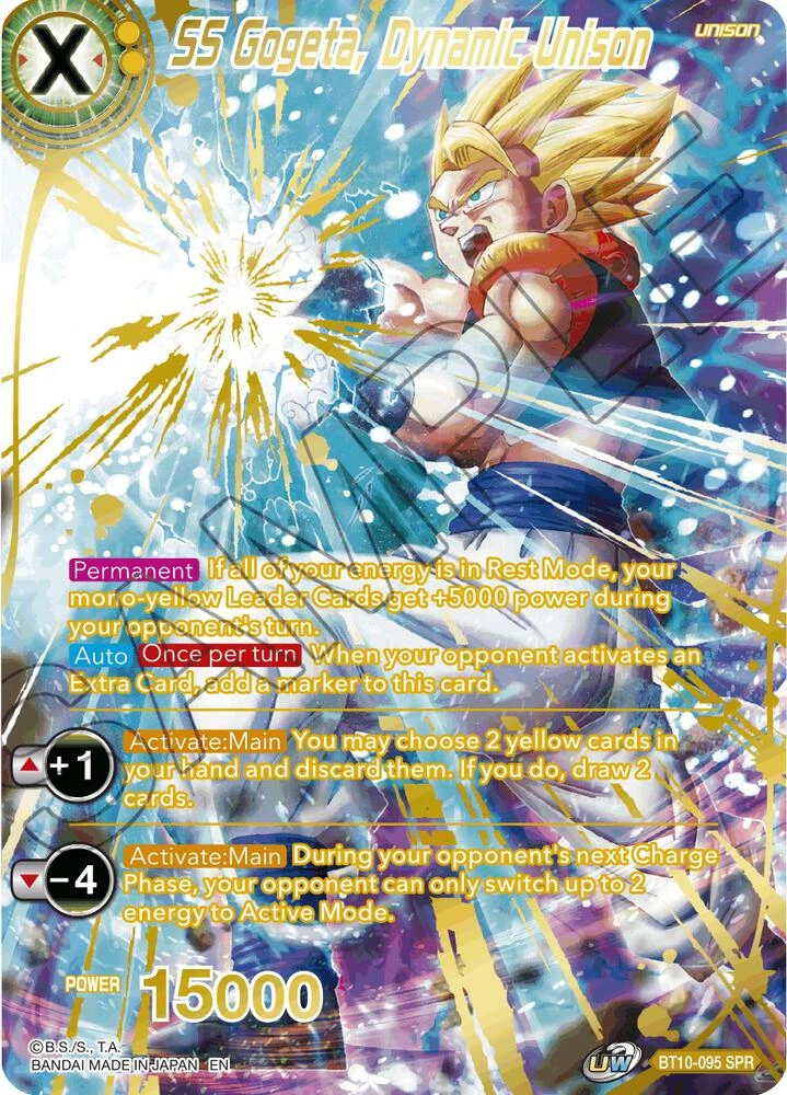 SS Gogeta, Dynamic Unison [SPR] #BT10-095