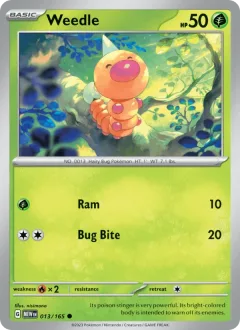 Weedle Reverse Holo