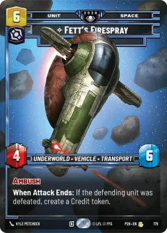 Fett's Firespray - In Pursuit