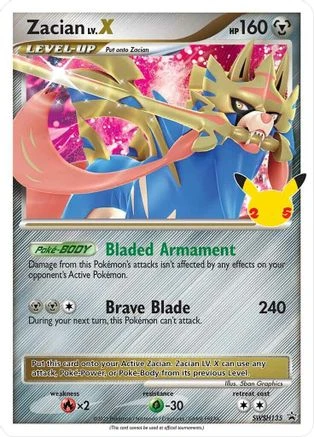Zacian LV #SWSH135