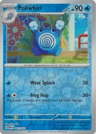 Poliwhirl Reverse #61