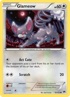 Glameow Reverse Holo
