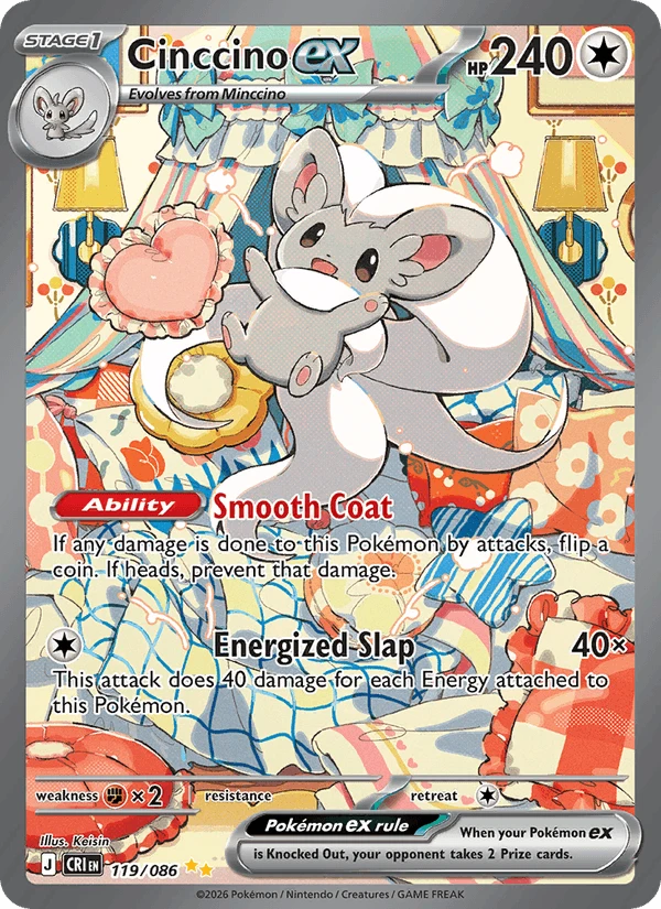 Cinccino Ex #119