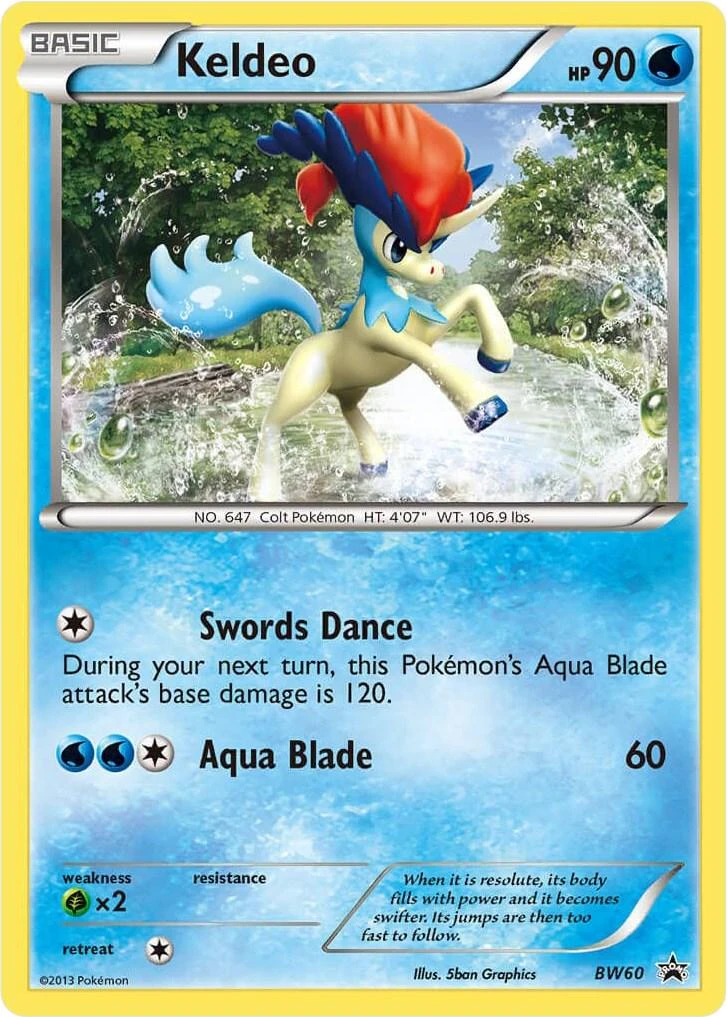 Keldeo Bw60
