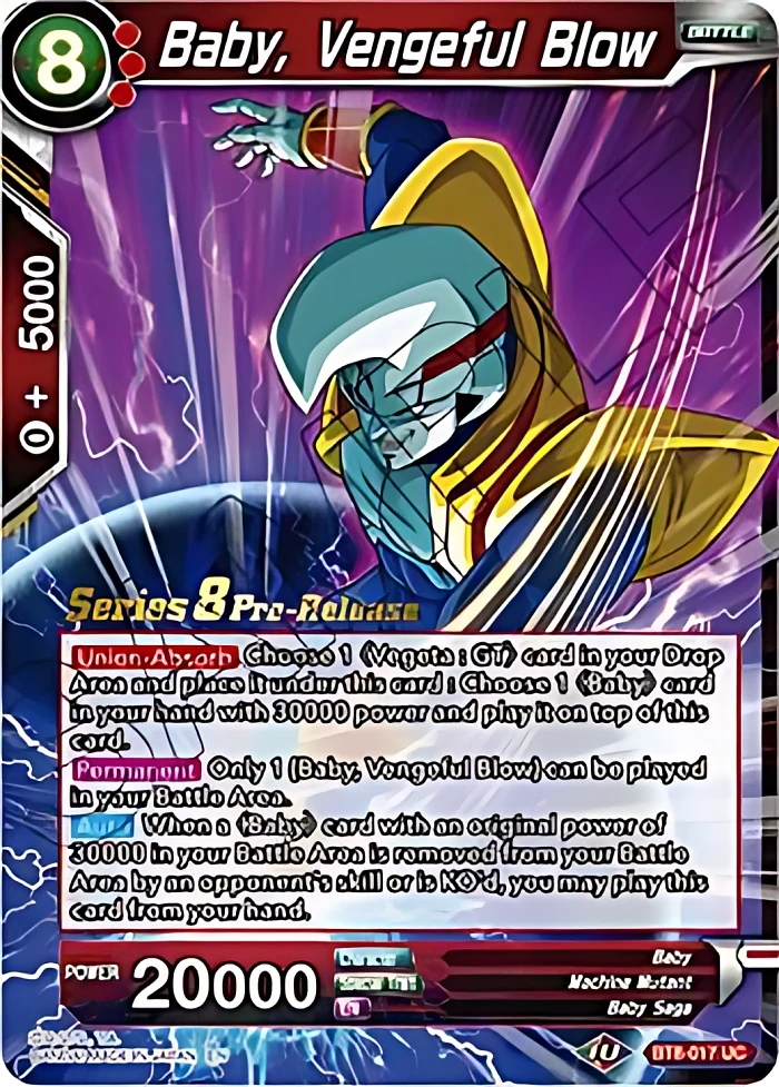 Baby, Vengeful Blow [Pre-Release] #BT8-017_PR