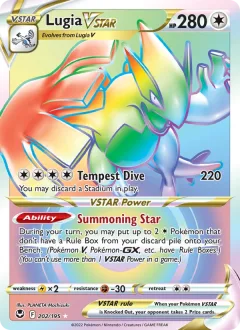 Lugia Vstar