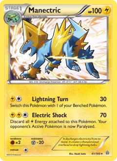 Manectric Reverse Holo