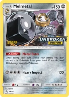 Melmetal Prerelease Staff
