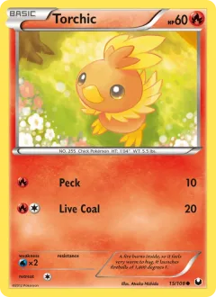 Torchic Reverse Holo