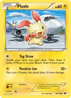 Plusle Reverse Holo