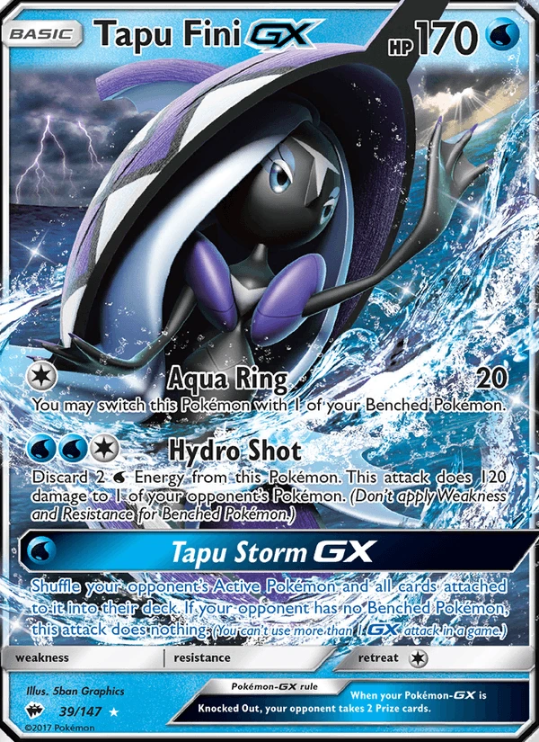 Tapu Fini Gx #39