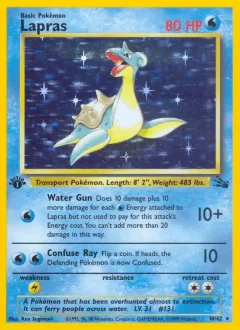 Lapras 1st Edition