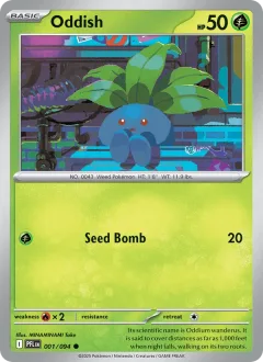 Oddish Reverse Holo