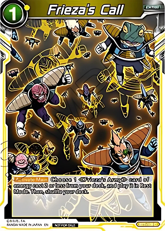 Frieza's Call [Event Pack 3 - 2019] #BT1-109_PR