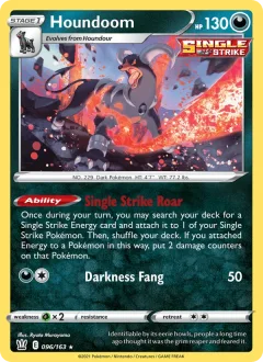 Houndoom Reverse Holo
