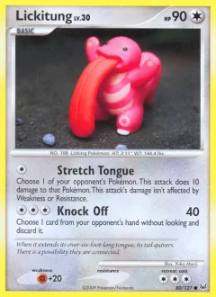 Lickitung Reverse Holo