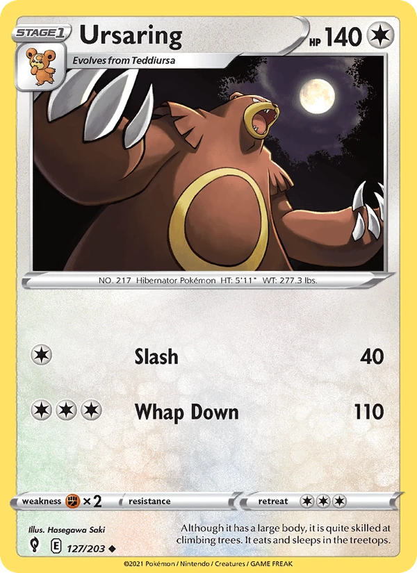 Ursaring Reverse Holo #127