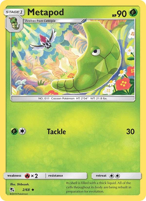 Metapod Reverse Holo #2