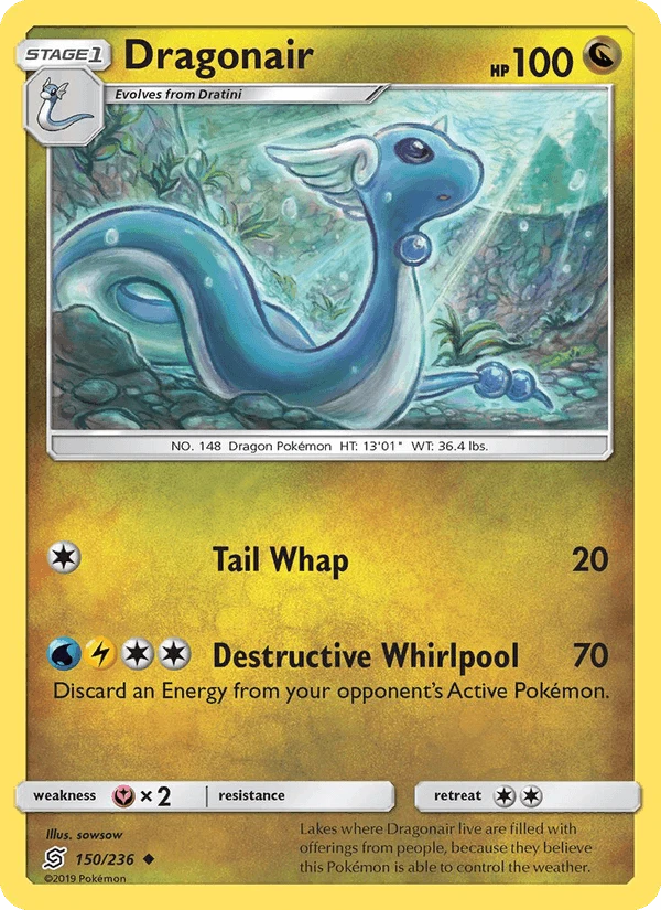 Dragonair Reverse Holo #150